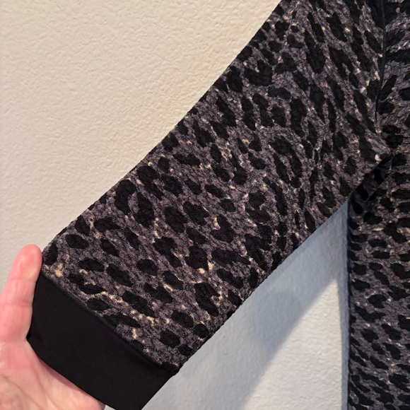 Eva Varro Animal Print A Line Dress, Large, Comfy Throw On Work Church Errands - Picture 3 of 9